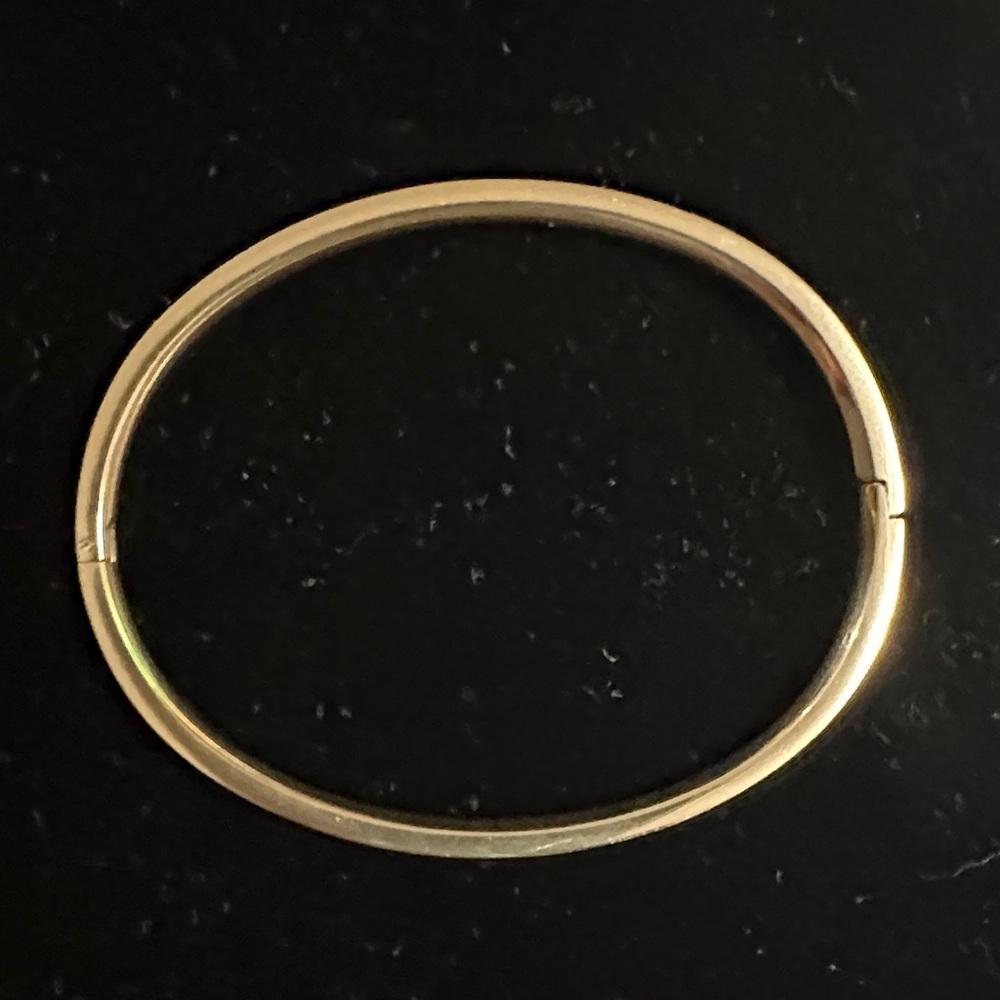 MVMT Gold-Tone hinged bangle Bracelet
